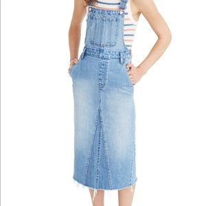 Madewell Denim Reconstructed Overall Jumper